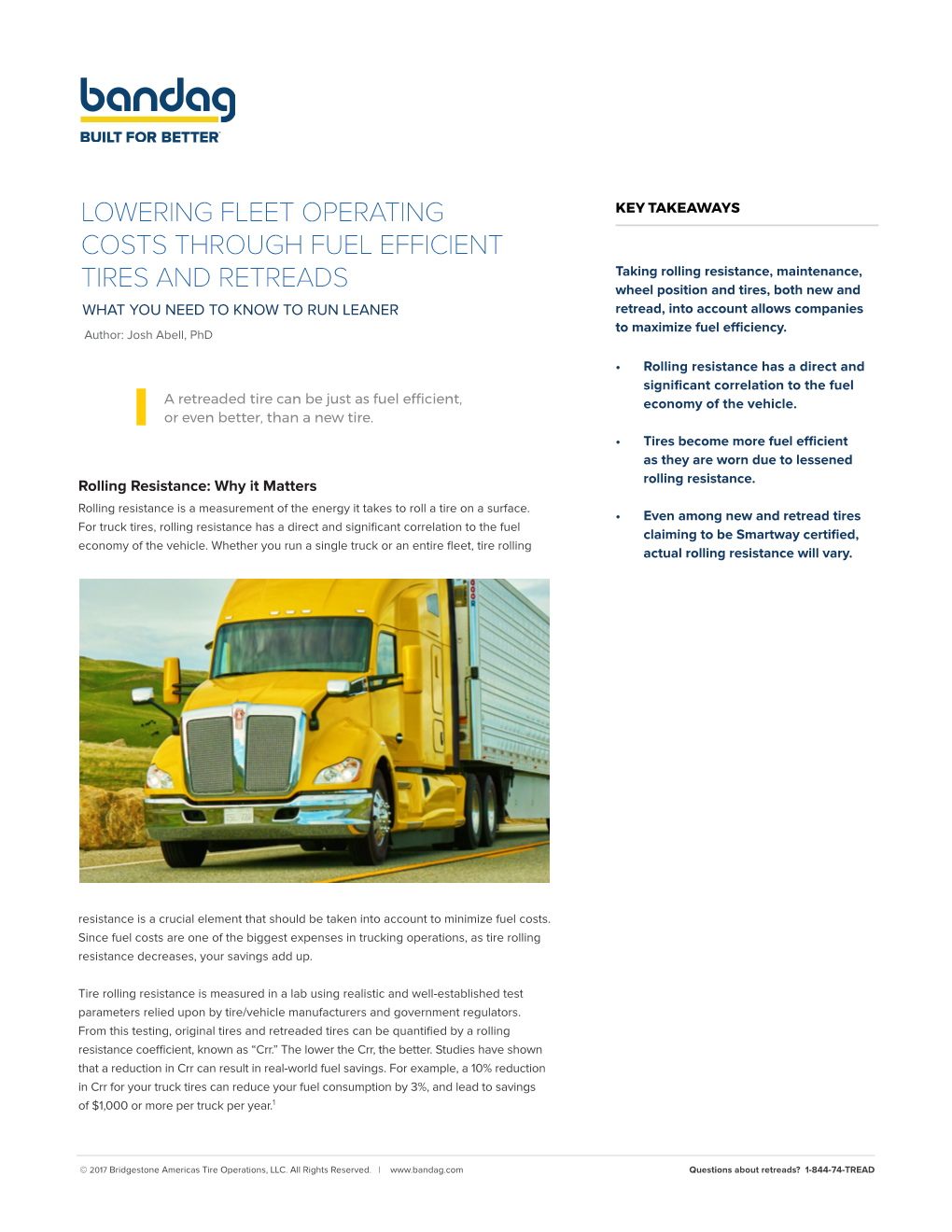 Lowering Fleet Operating Costs Through Fuel