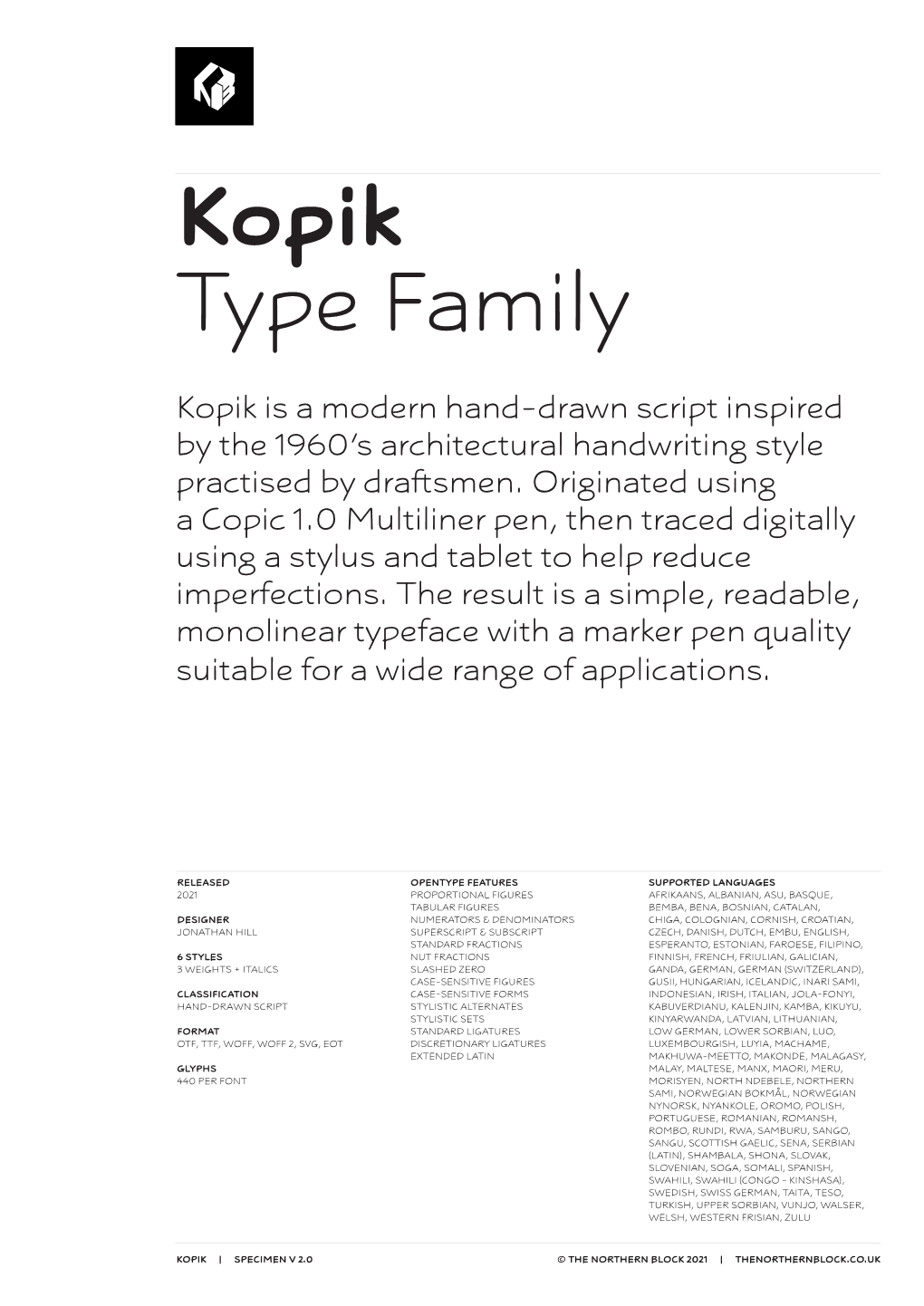 Kopik Type Family