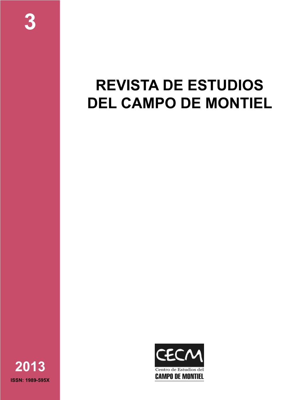 Revista De Estudios Del Campo De Montiel