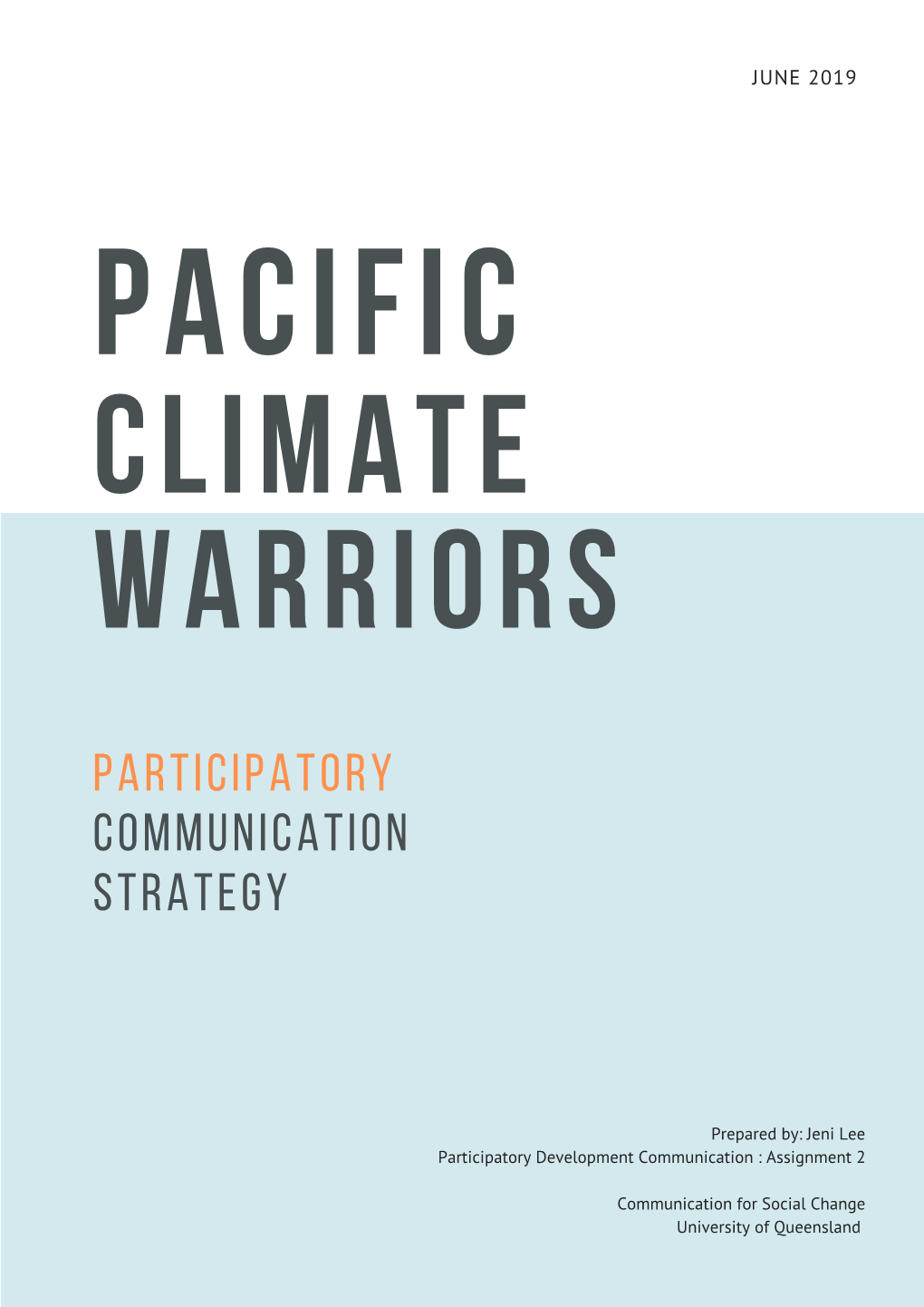 Pacific Climate Warriors