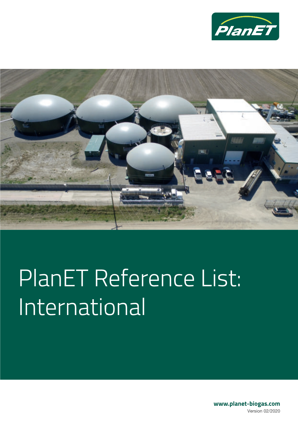 Version 02/2020 Planet Reference List Brief Summary