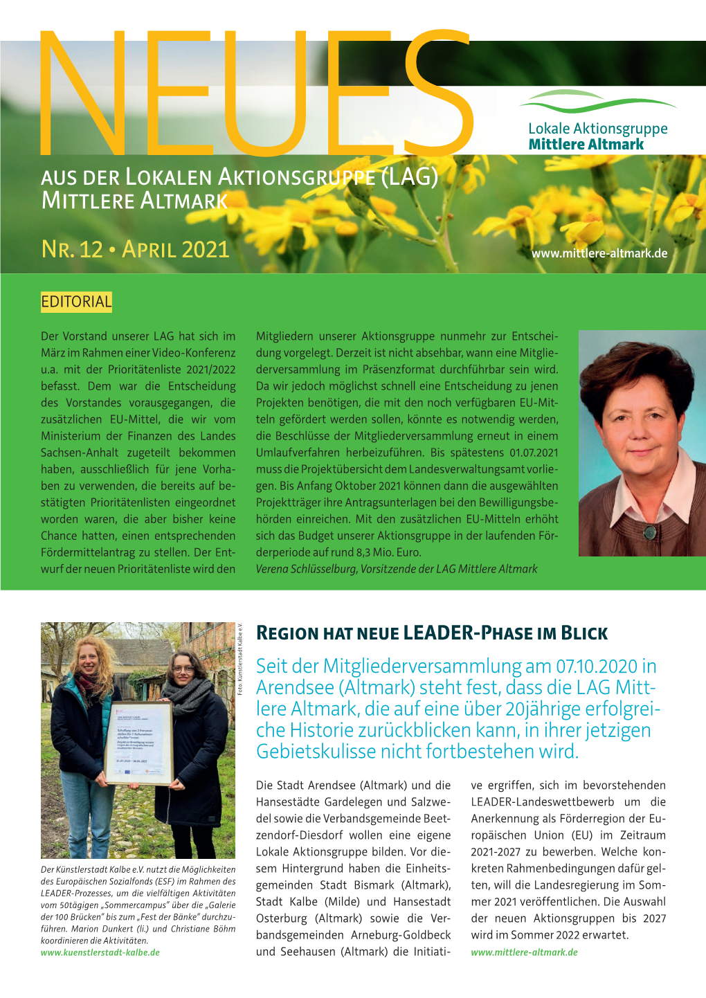 Newsletter LAG Mittlere Altmark 12-21