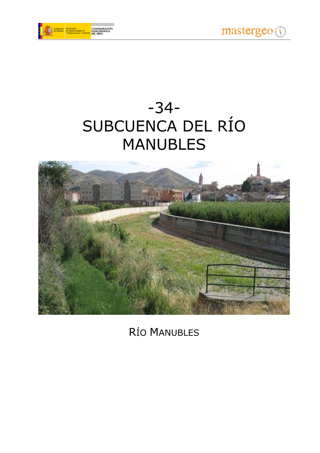 34- Subcuenca Del Río Manubles