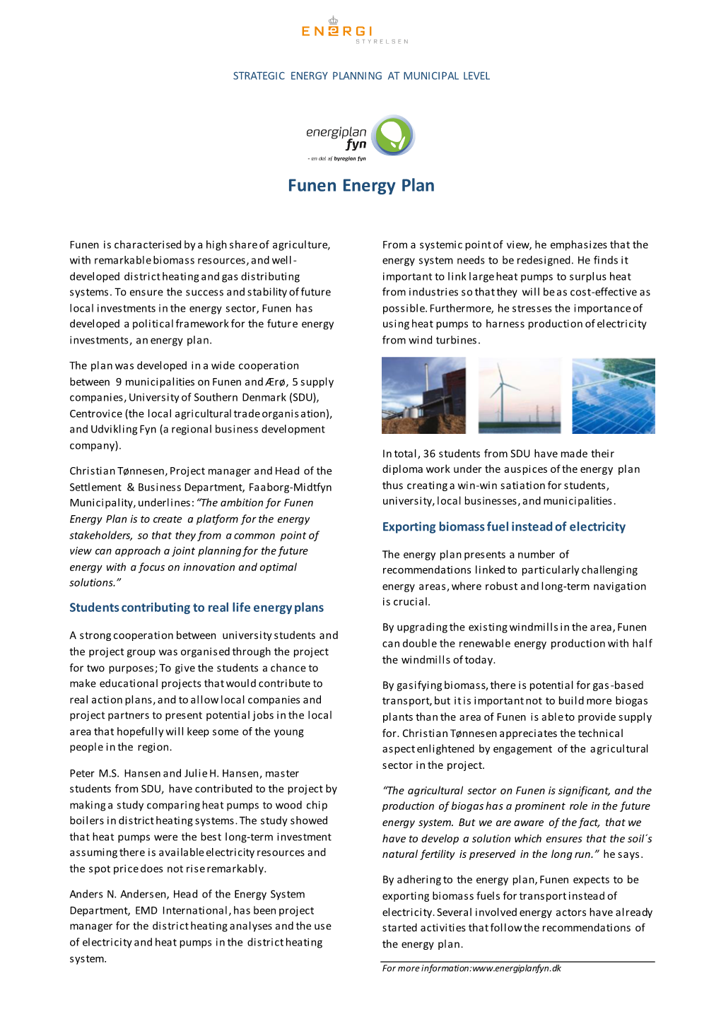 Funen Energy Plan