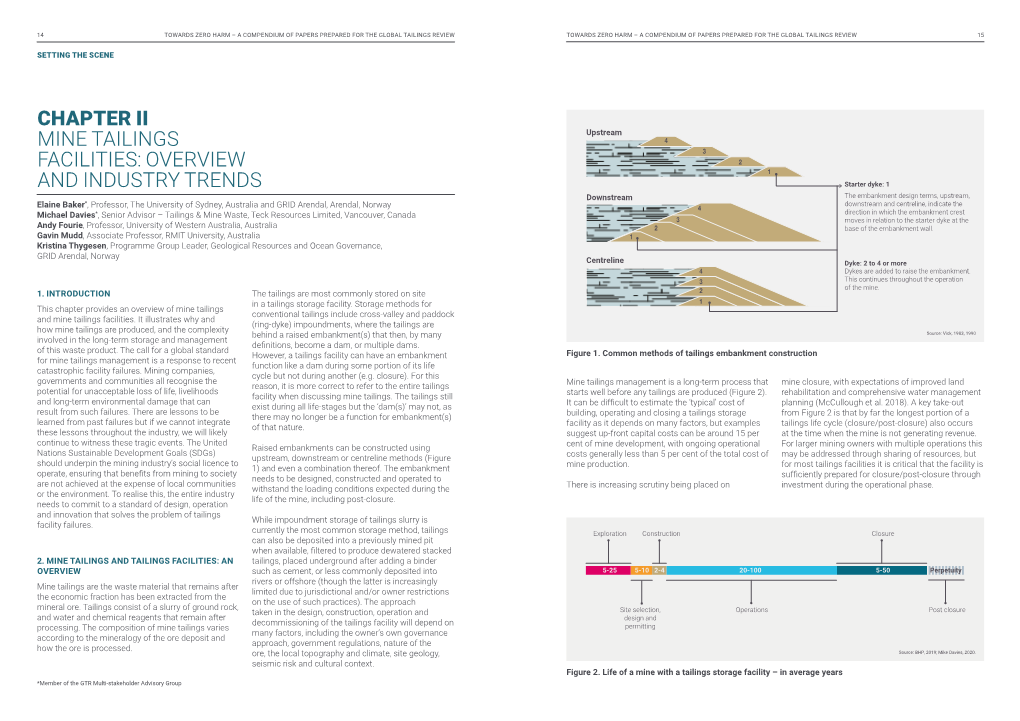 Chapter Ii Mine Tailings Facilities