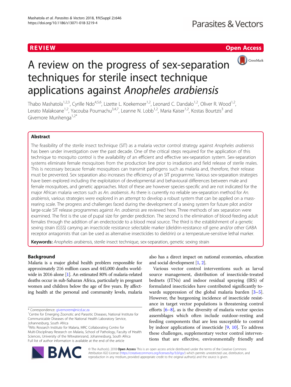 A Review on the Progress of Sex-Separation Techniques For