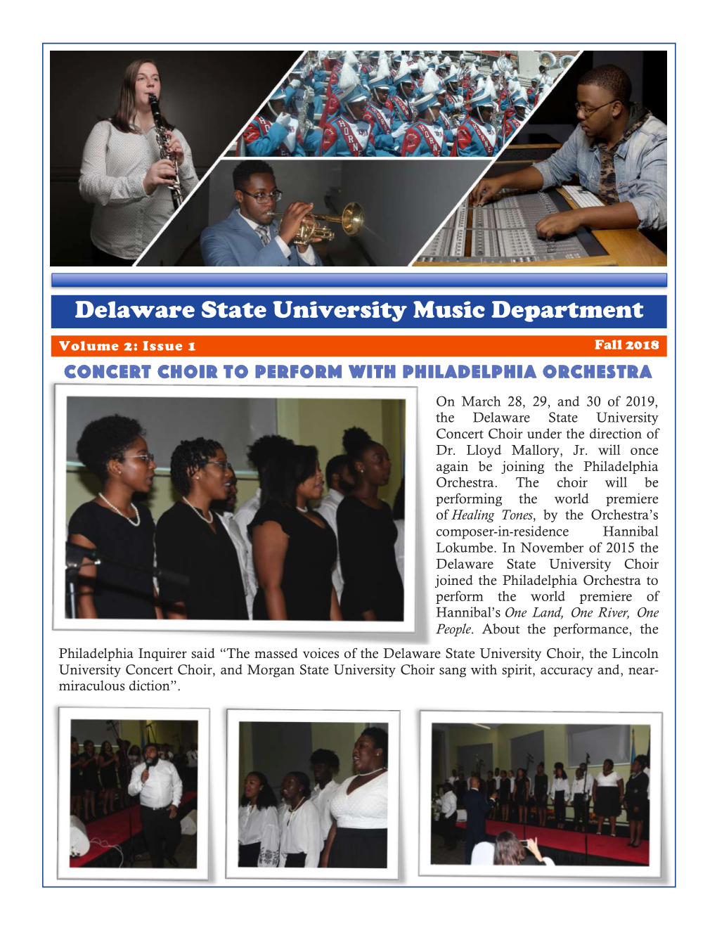 DSU Music Newsletter