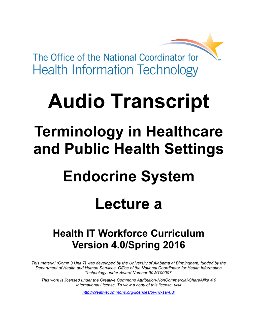 Comp 3, Unit 7 Lecture a Audio Transcript