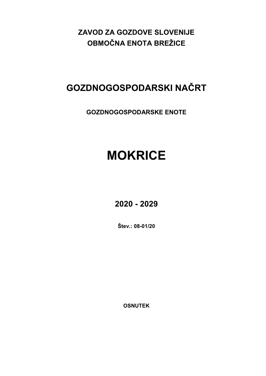 GGN GGE Mokrice Osnutek