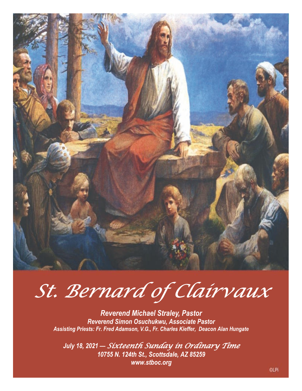 St. Bernard of Clairvaux, Scottsdale, AZ