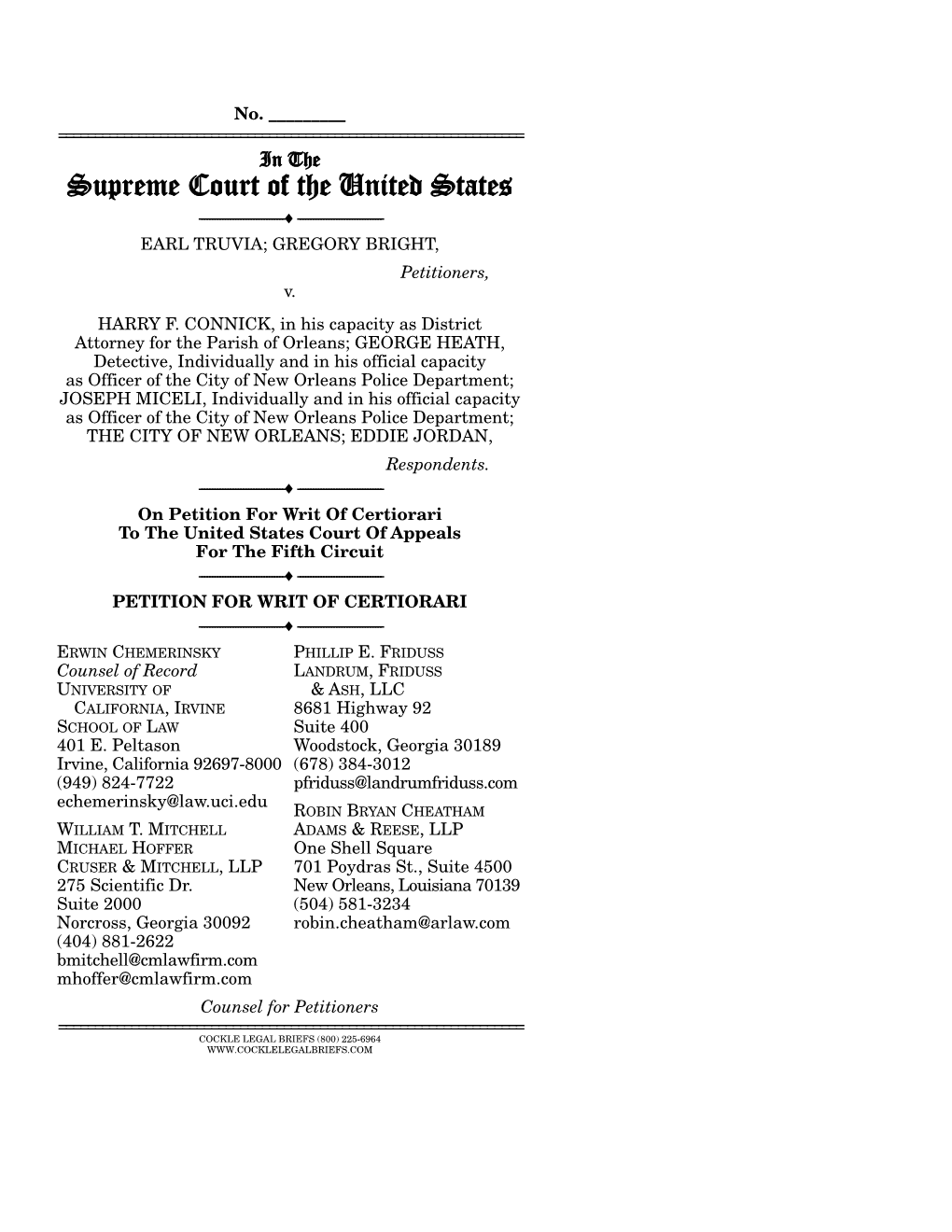 Here Is a “Policy” Or “Custom” When There Was Significant Evidence of Brady Violations by the Orleans Parish District Attorney in This and Many Other Cases