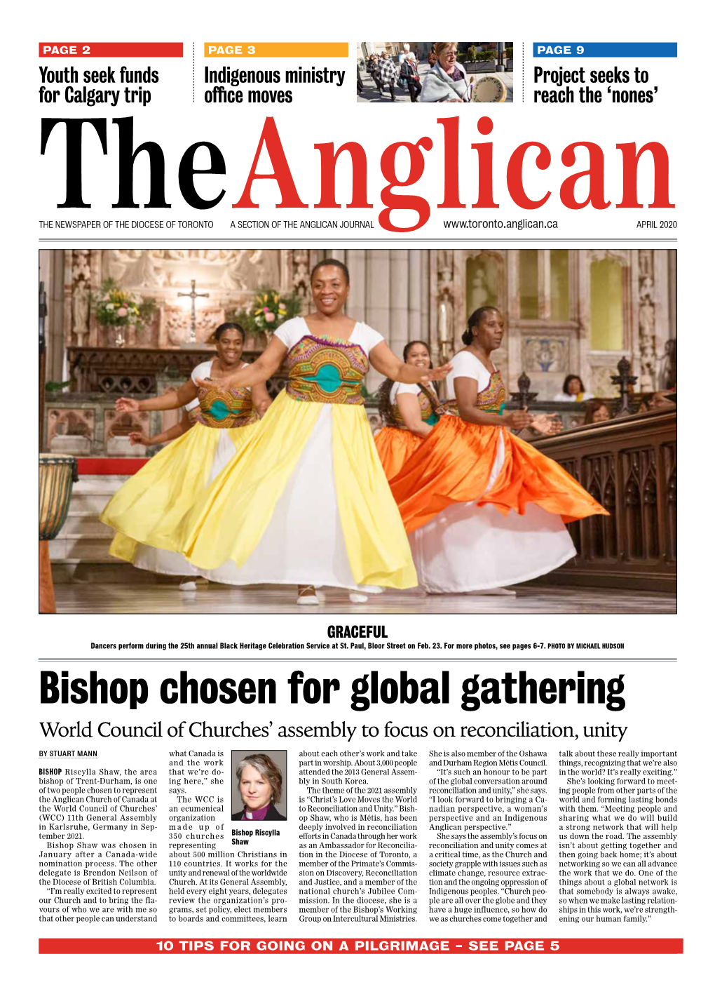 Bishop Chosen for Global Gathering World Council of Churches’ Assembly to Focus on Reconciliation, Unity
