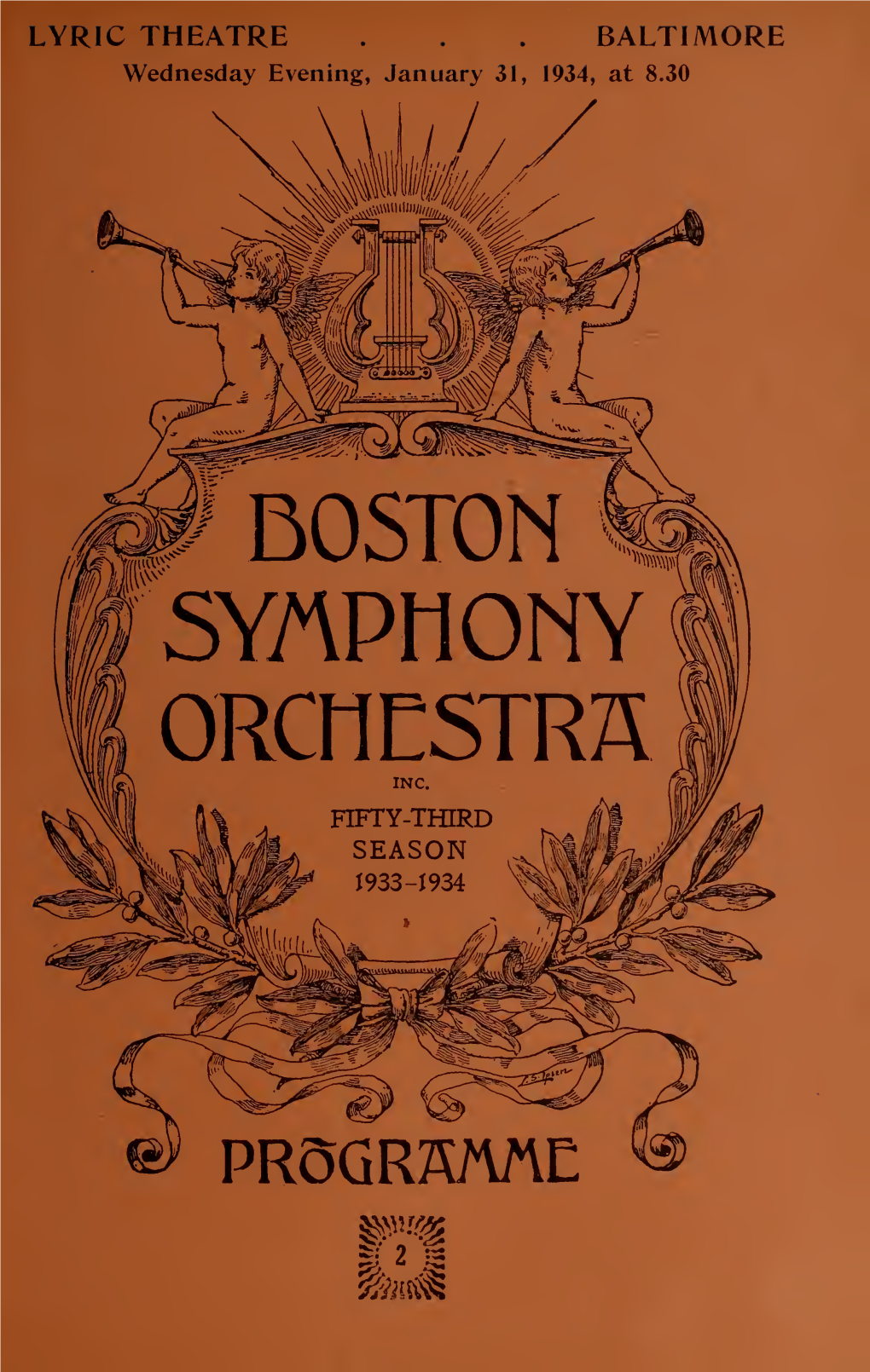 Boston Symphony Orchestra Concert Programs, Season