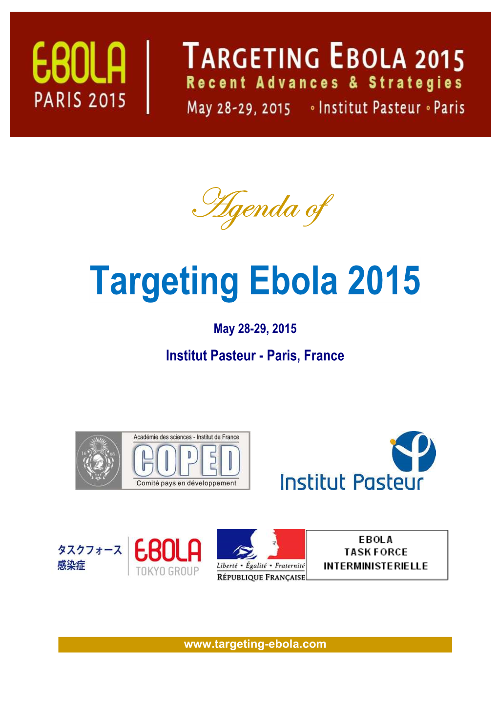Targeting Ebola 2015