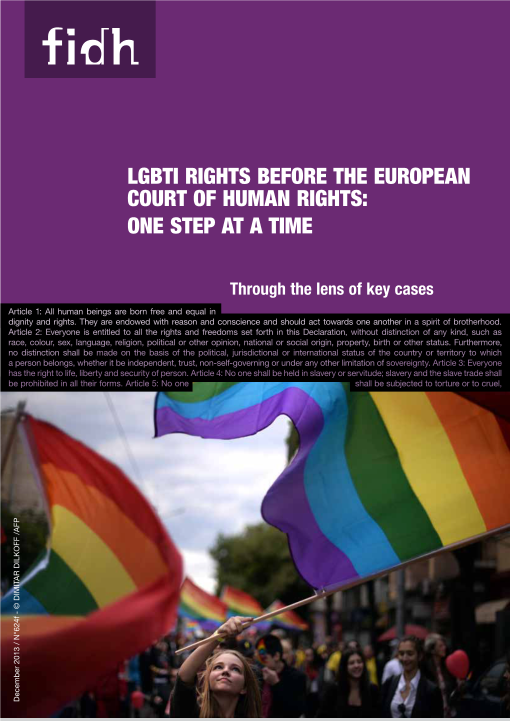 LGBTI Rights Before the European Court of Human Rights: One Step at a Time