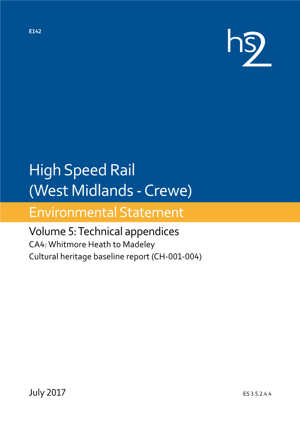 High Speed Rail (West Midlands