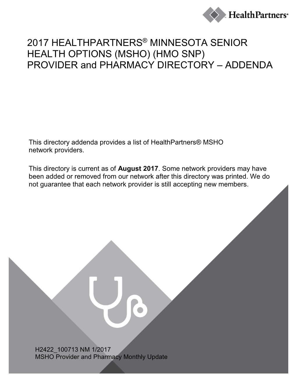 (MSHO) Provider and Pharmacy Directory