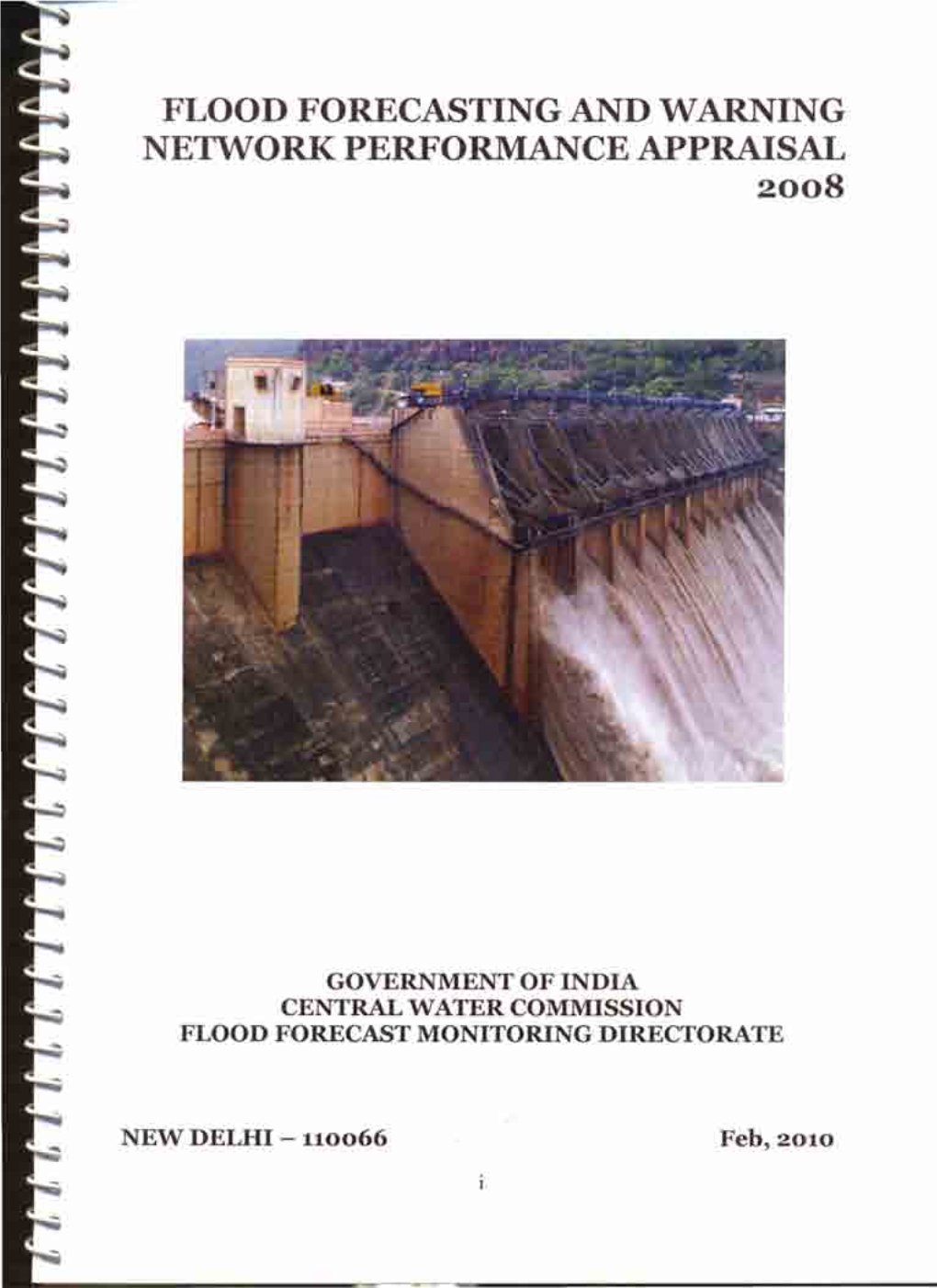 Flood Forecasting and Warning Networkperformanceapprmsal 2008