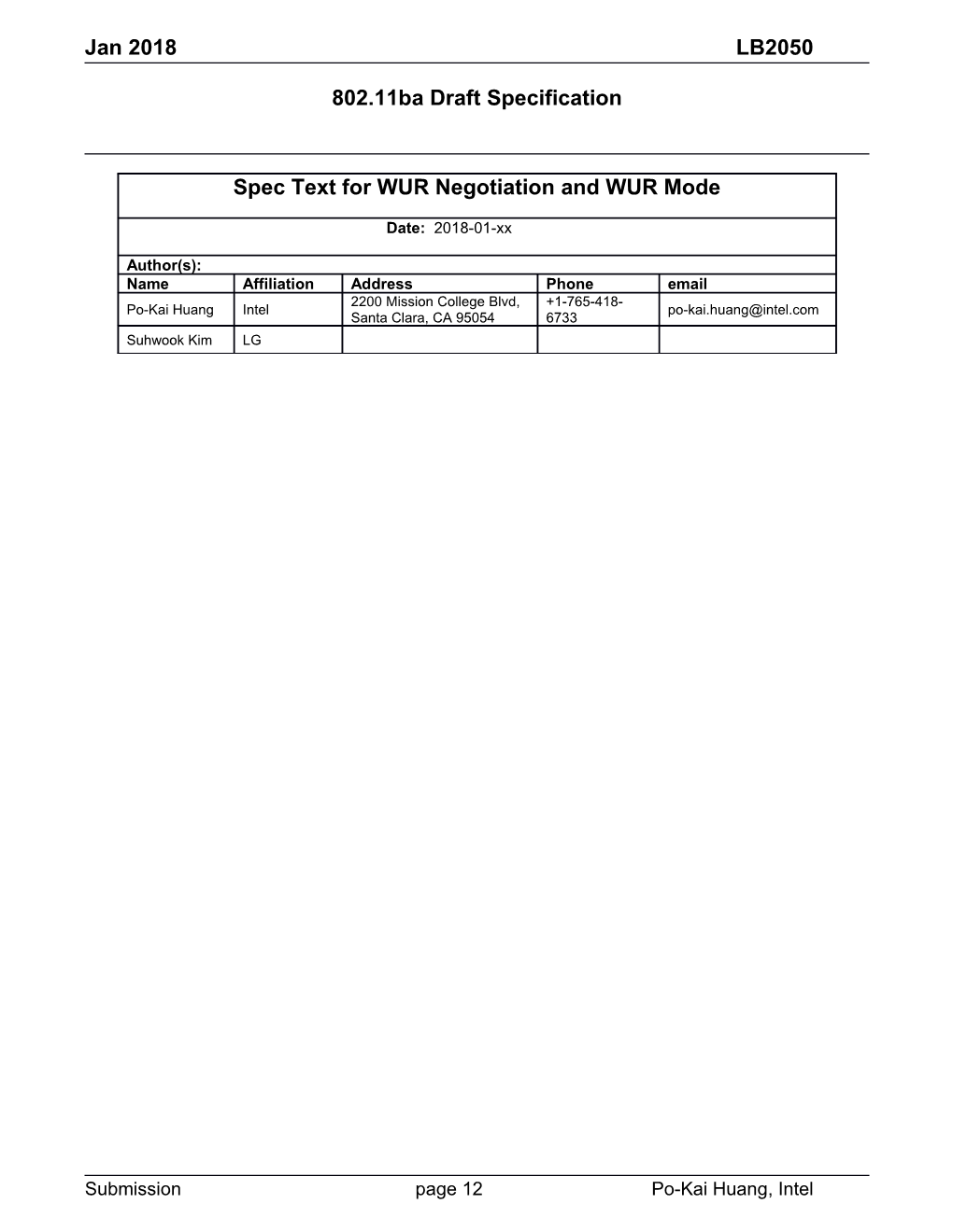 802.11Ba Draft Specification