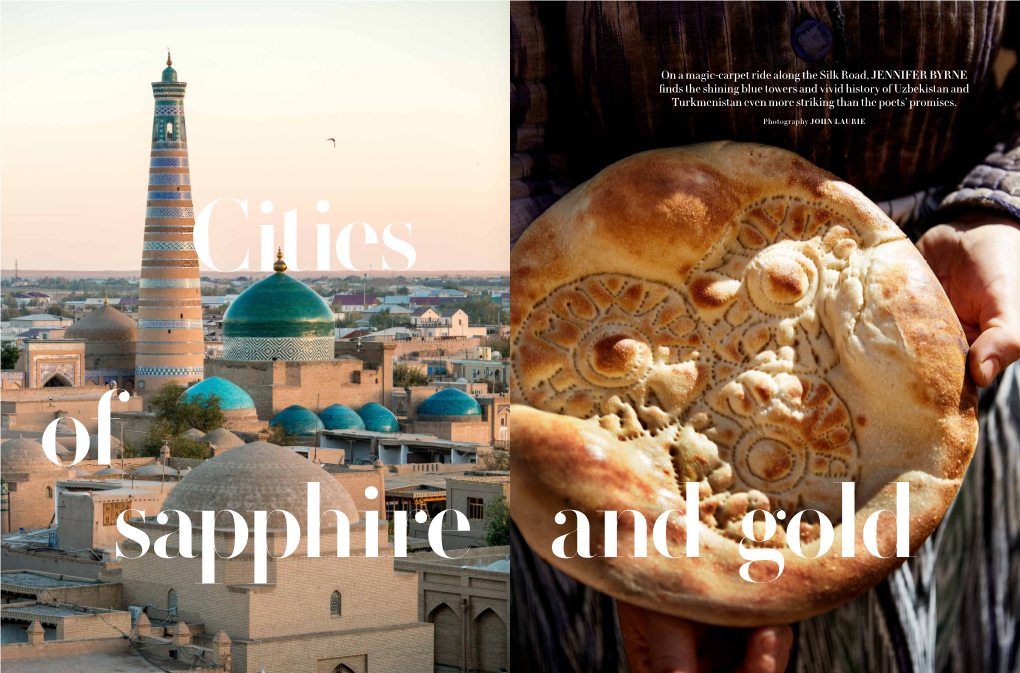 Gourmet Traveller Jennifer Byrne Uzbekistan Turkmenistan