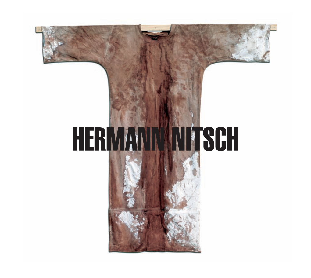 HERMANN NITSCH a Cura Di Danilo Eccher HERMANN NITSCH