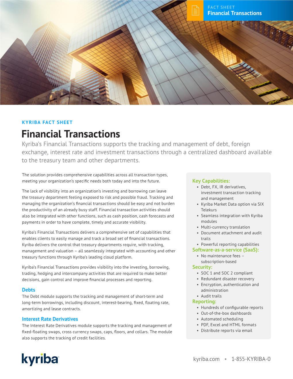 Financial Transactions