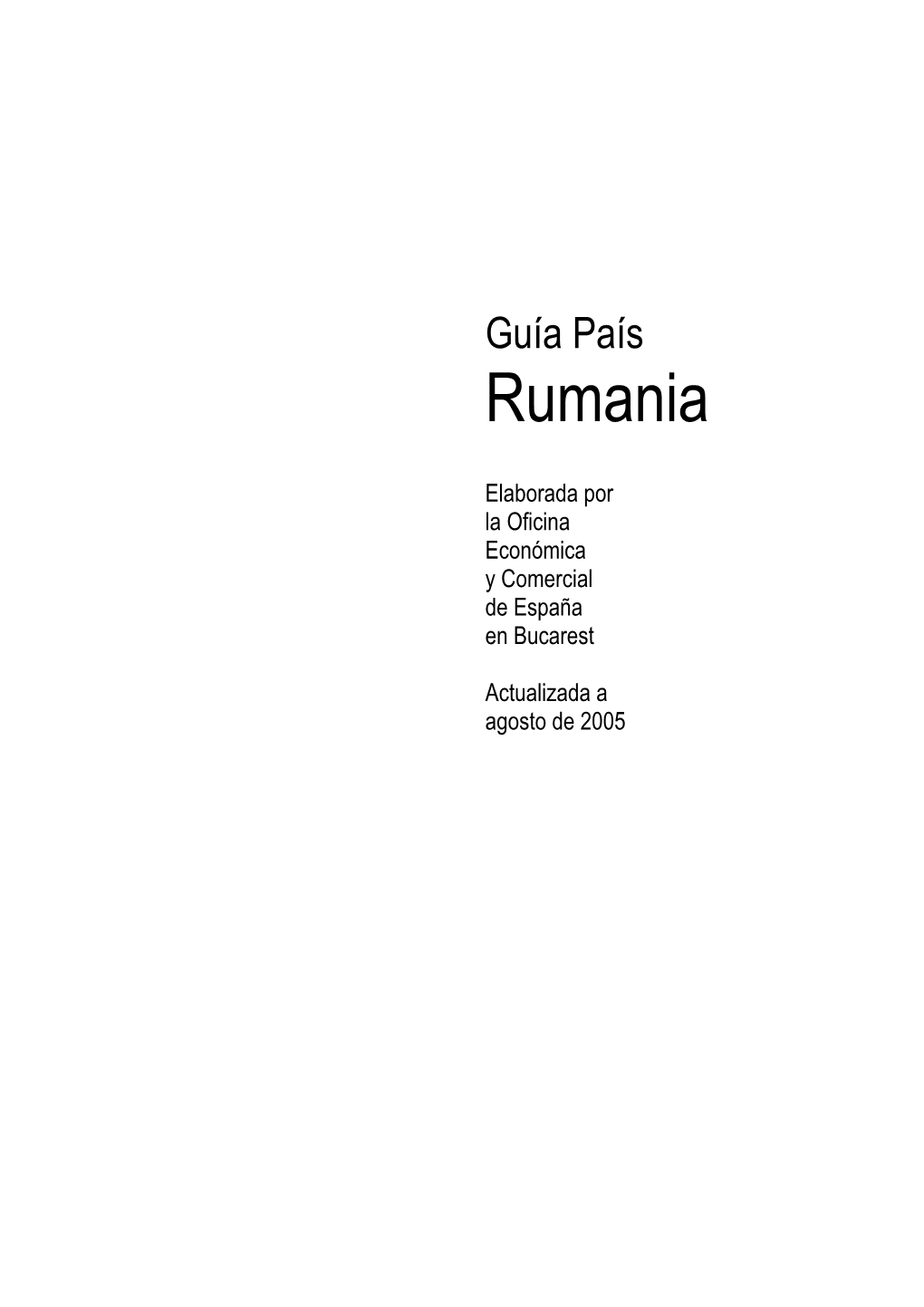 Guía De Negocios Agosto Del 2005. (PDF)