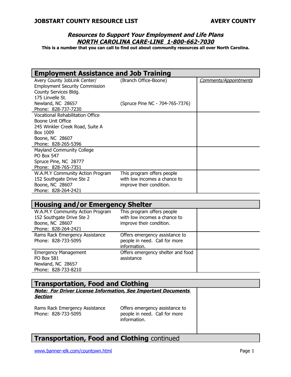 Employment Assistance and Job Training s6