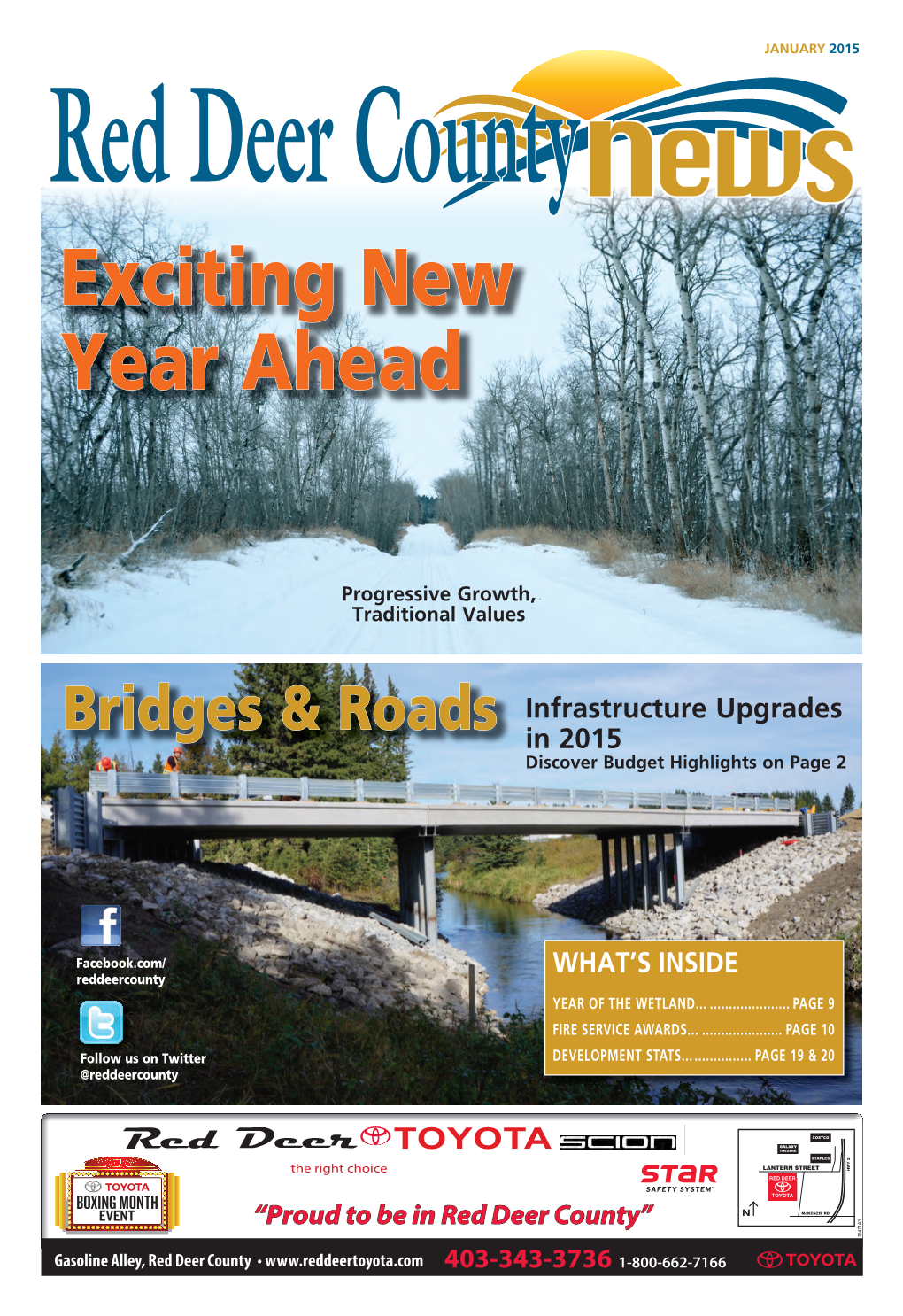 WHAT's INSIDE Bridges & Roads Infrastructure Upgrades in 2015