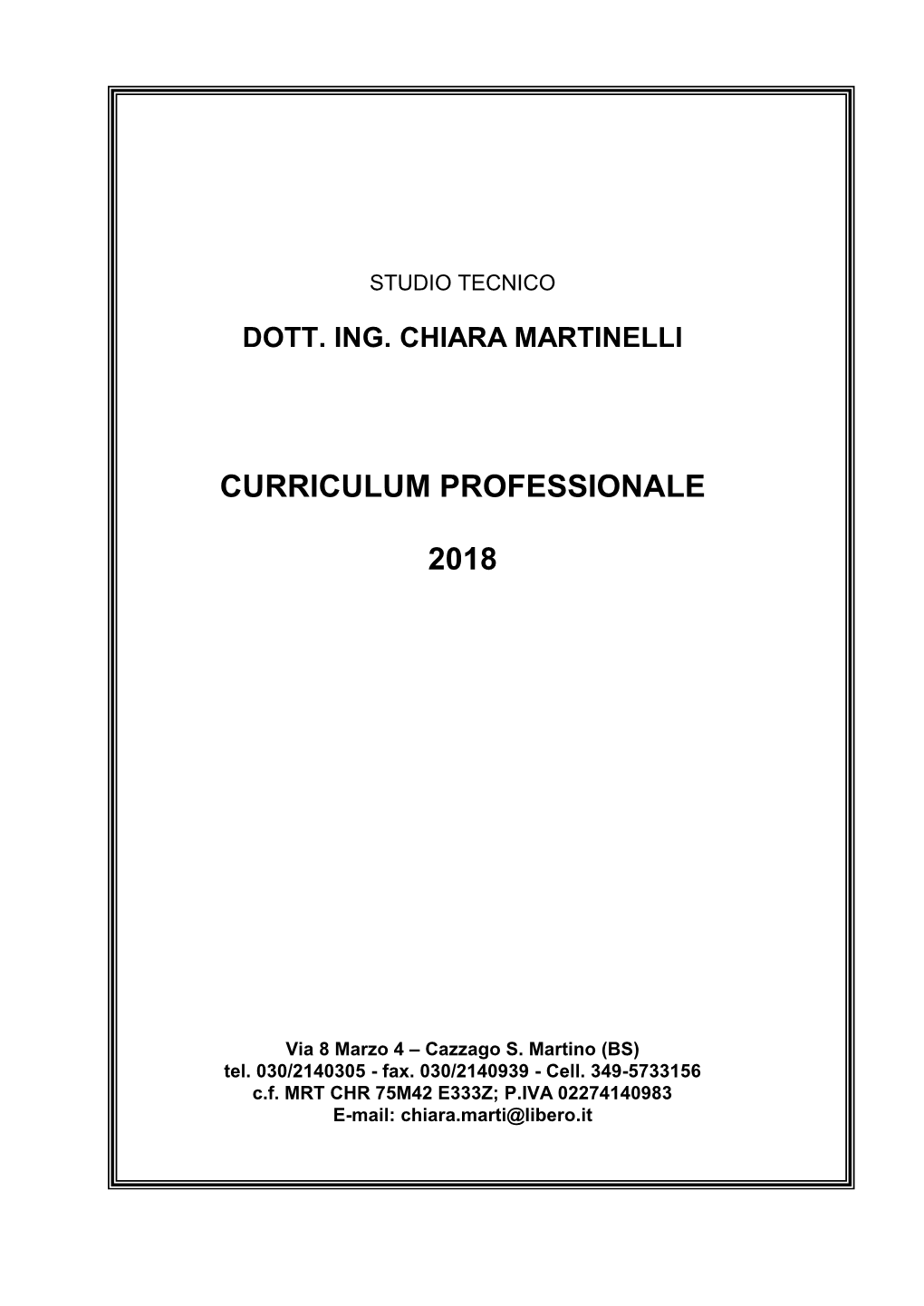 Relazione Tecnica