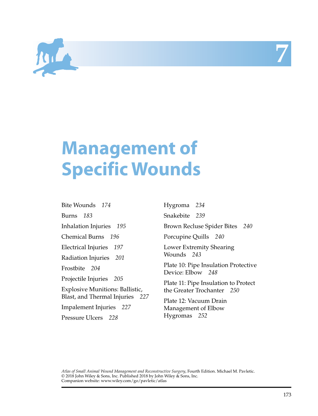 Management of Specific Wounds