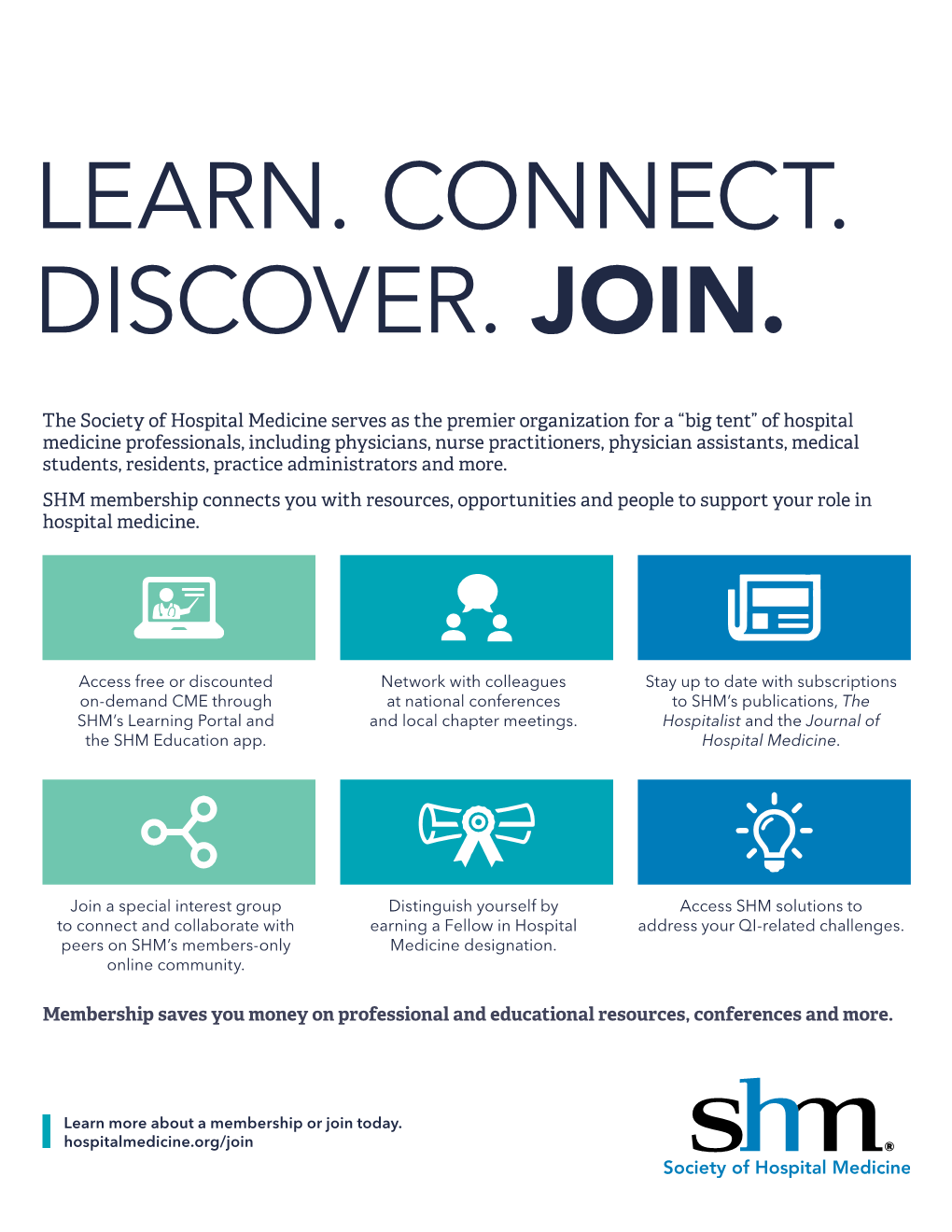 Learn. Connect. Discover. Join