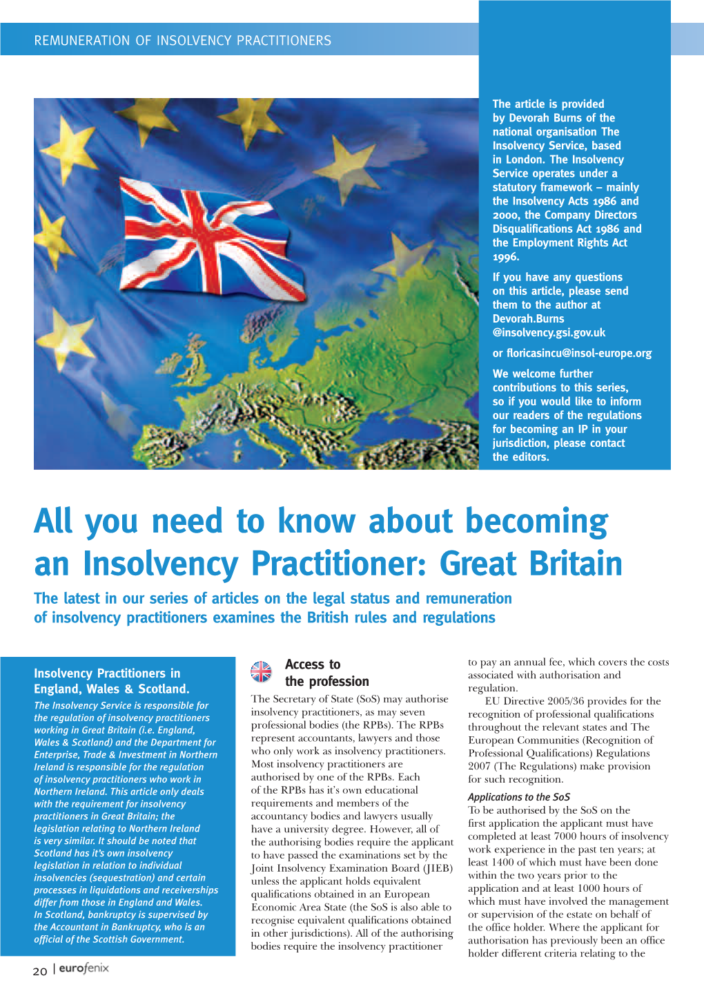 How to Become an Insolvency Practitioner In