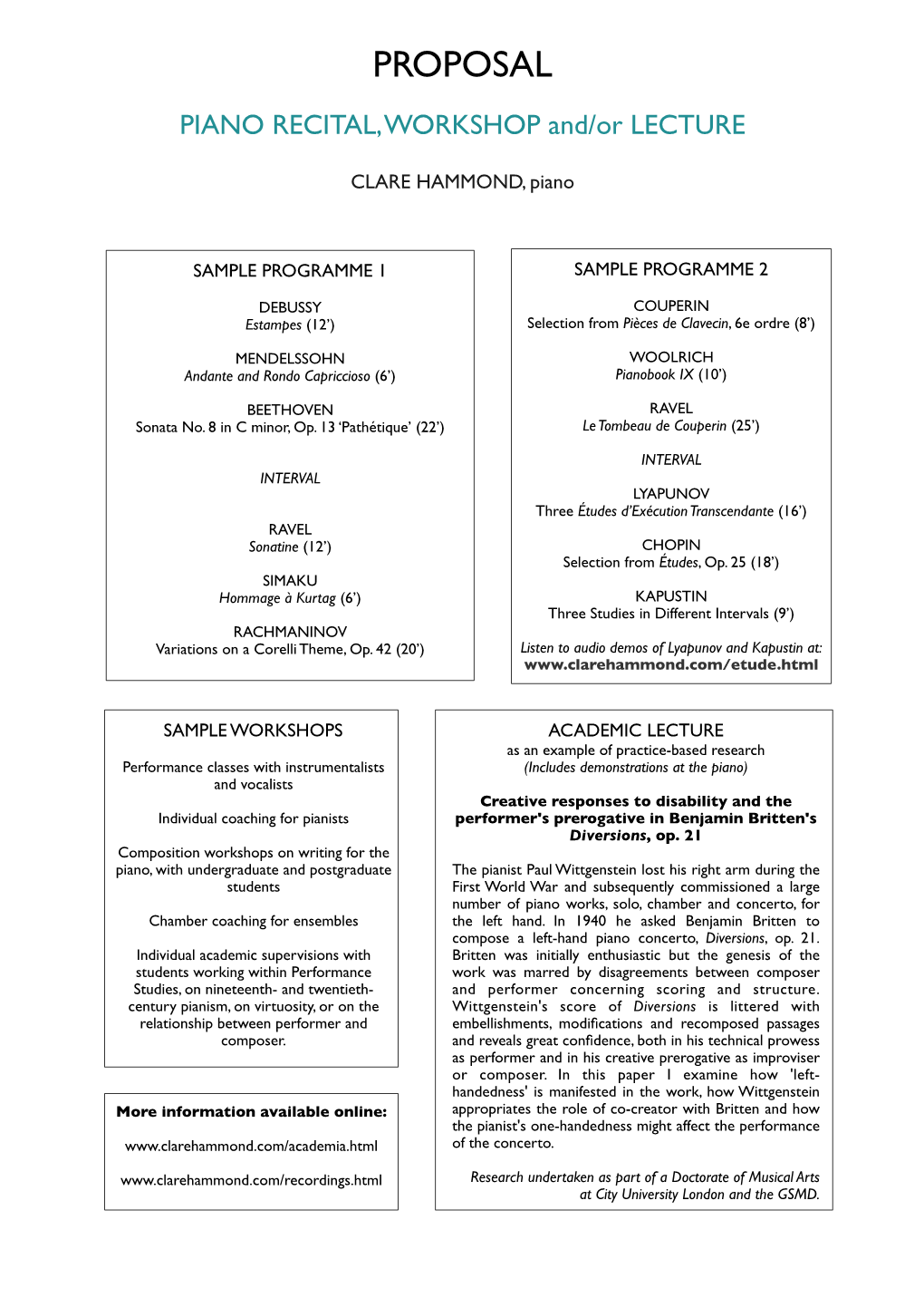 University Profile