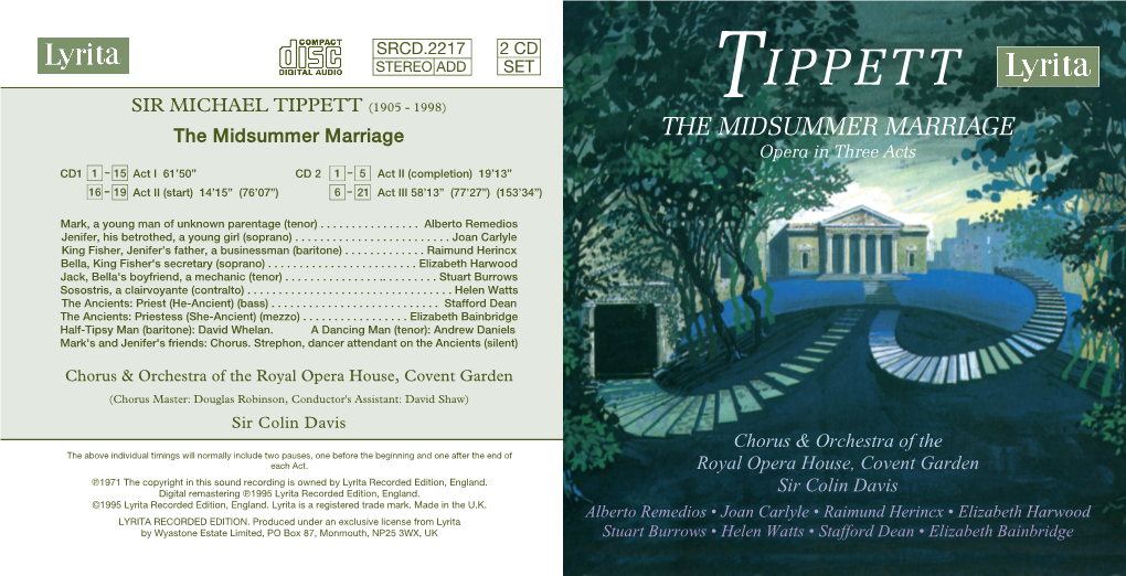 Tippett Stereo Add Set