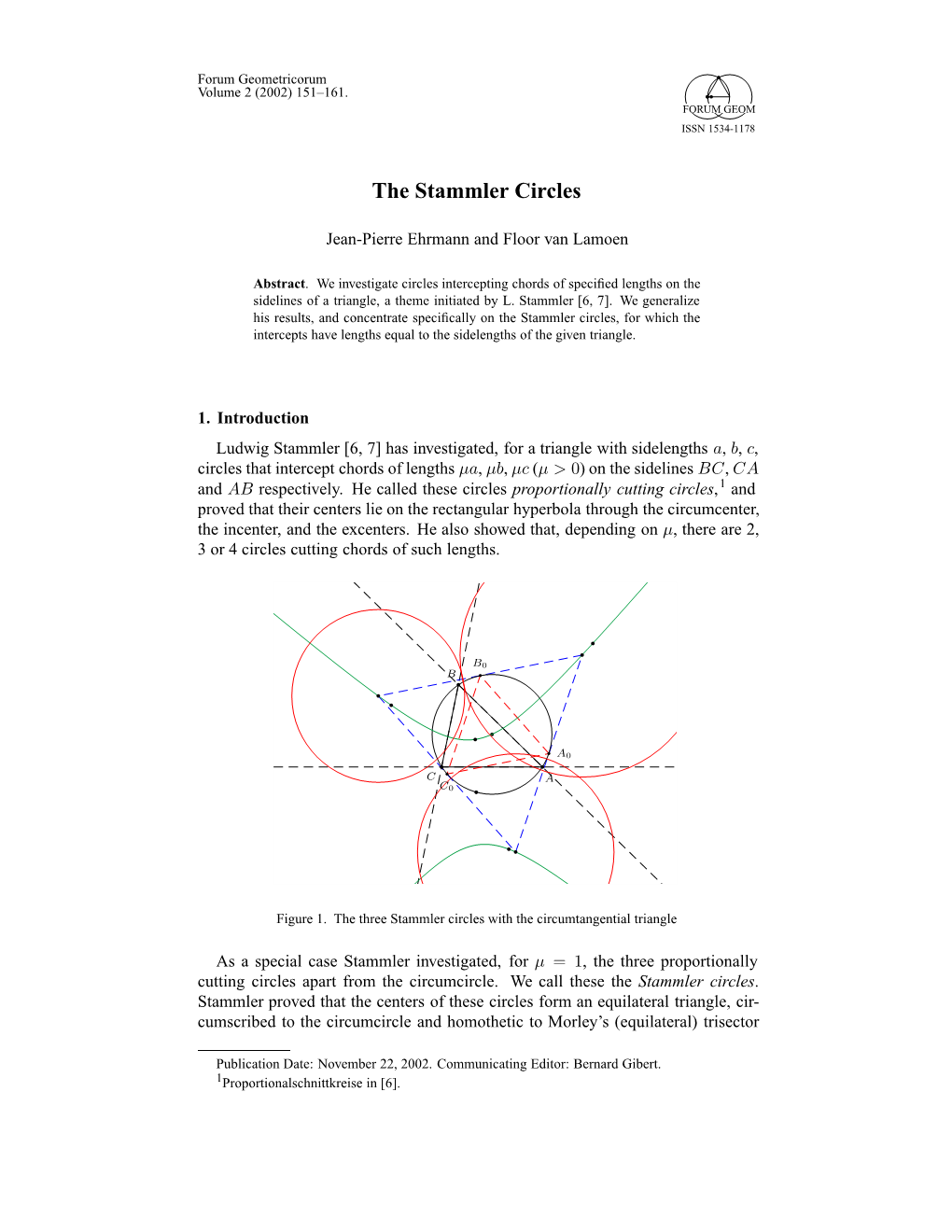 The Stammler Circles