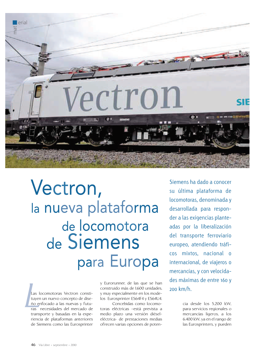 Vectron, De Siemens