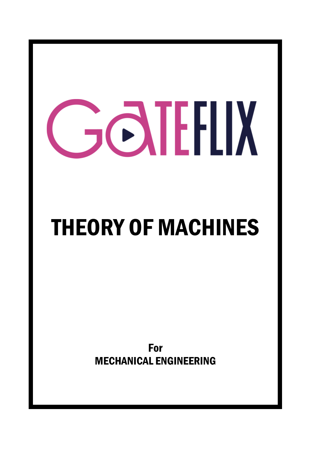 Theory of Machines