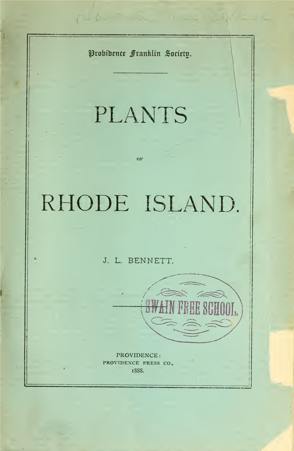 Plants of Rhode Island