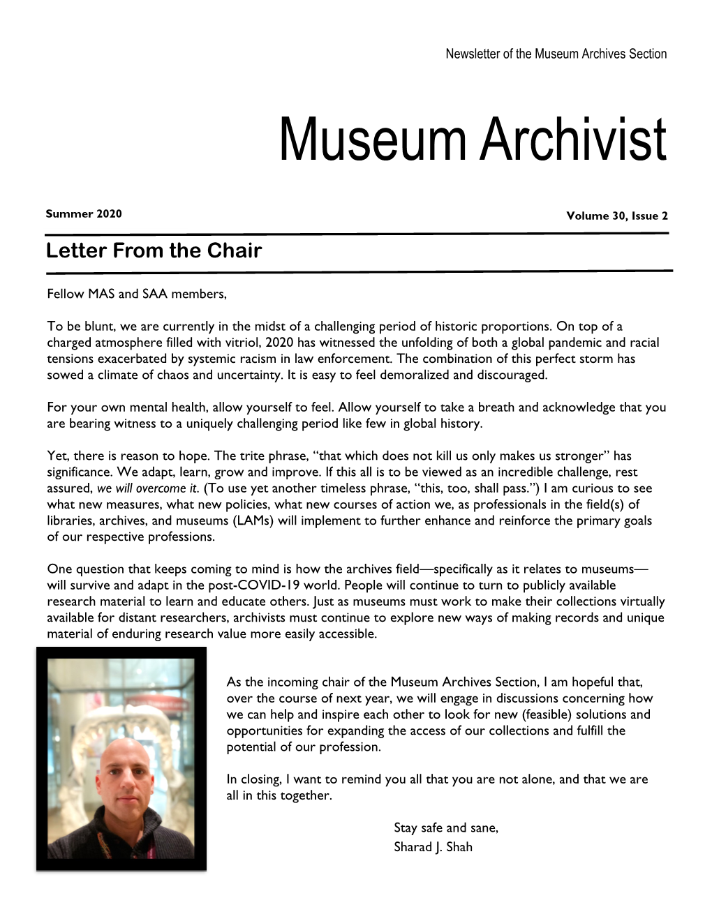 Museum Archivist