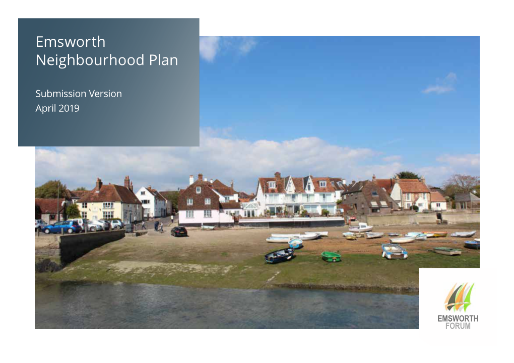 Submission Version Emsworth Neighbourhood Plan