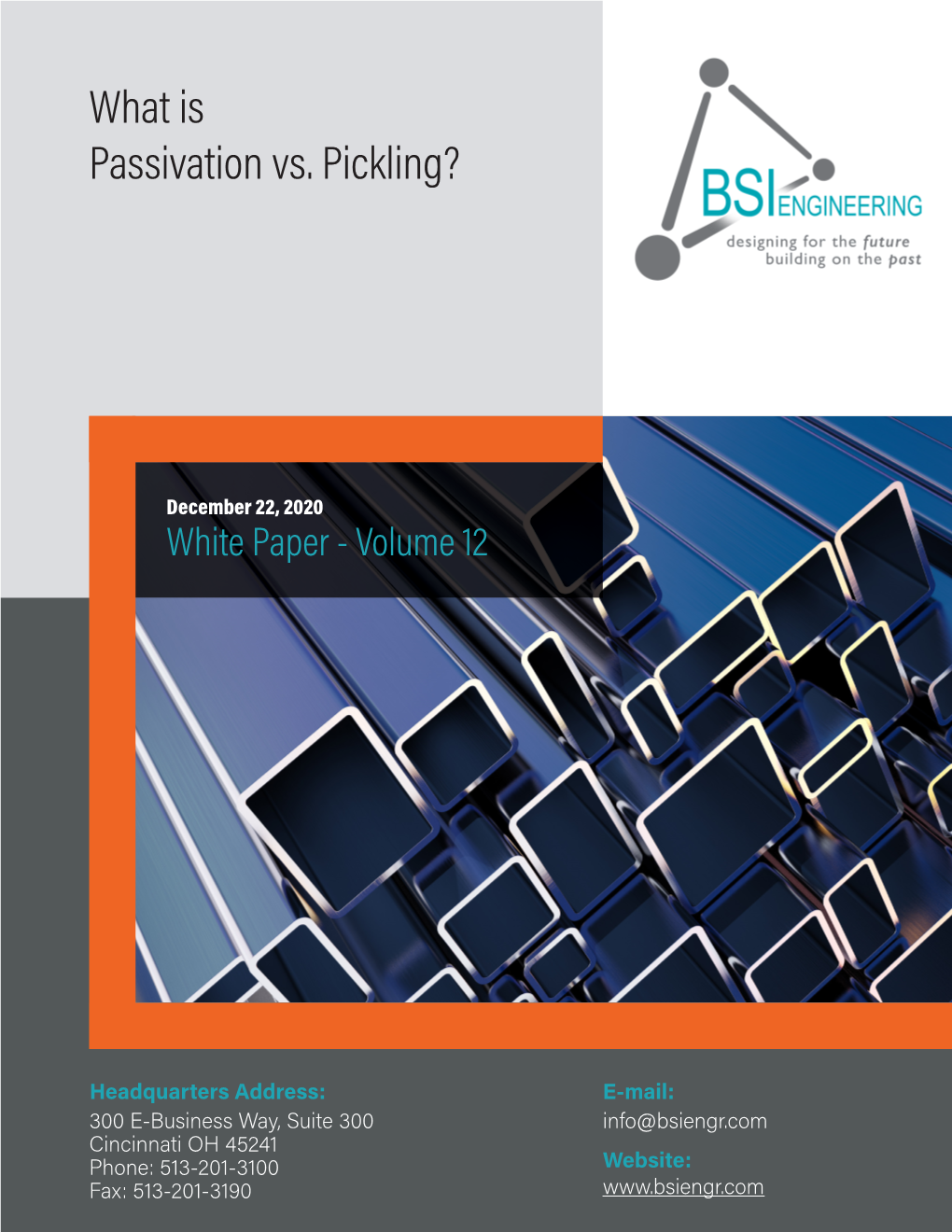 What Is Passivation Vs. Pickling?