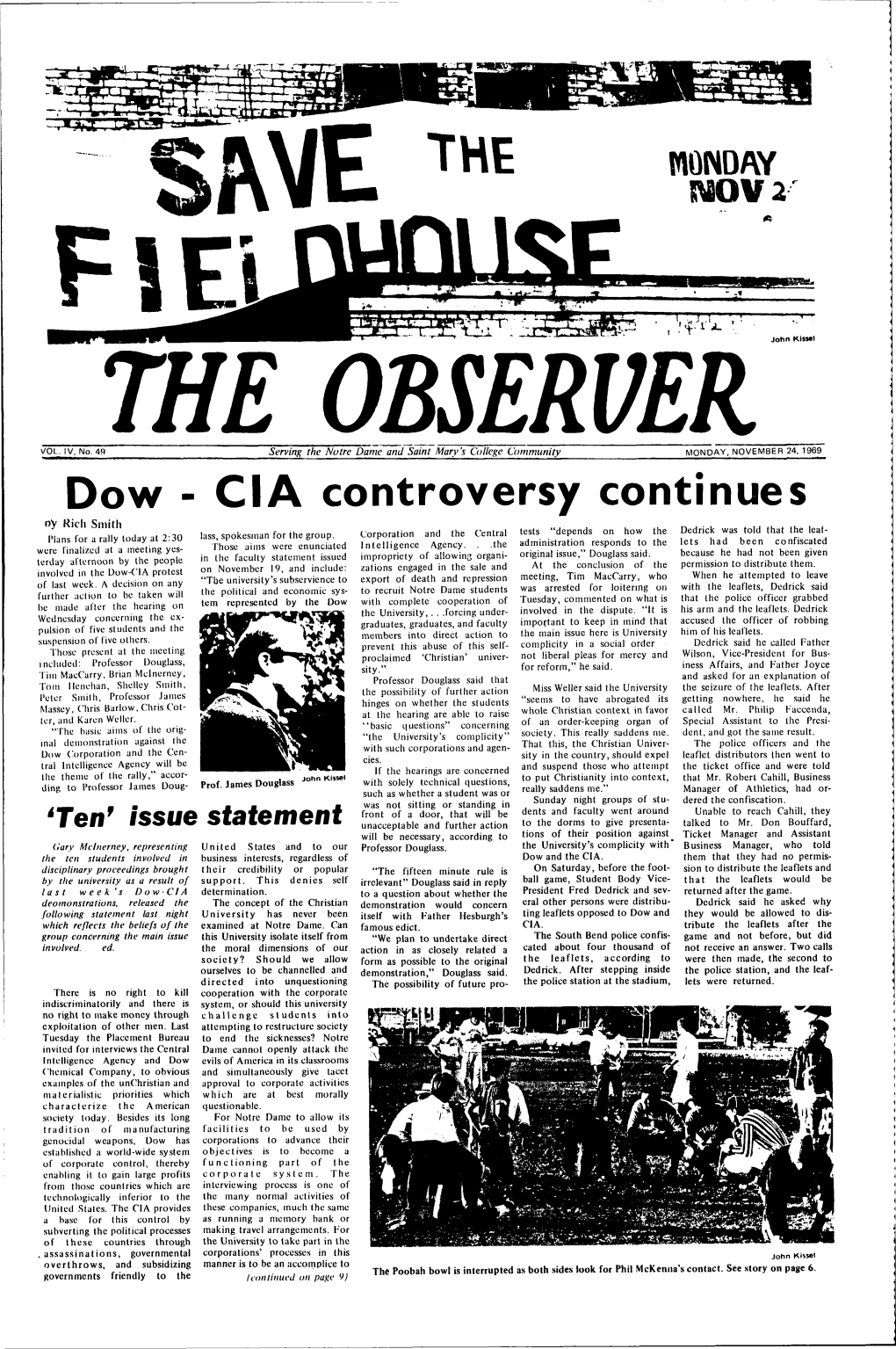 CIA Controversy Continues