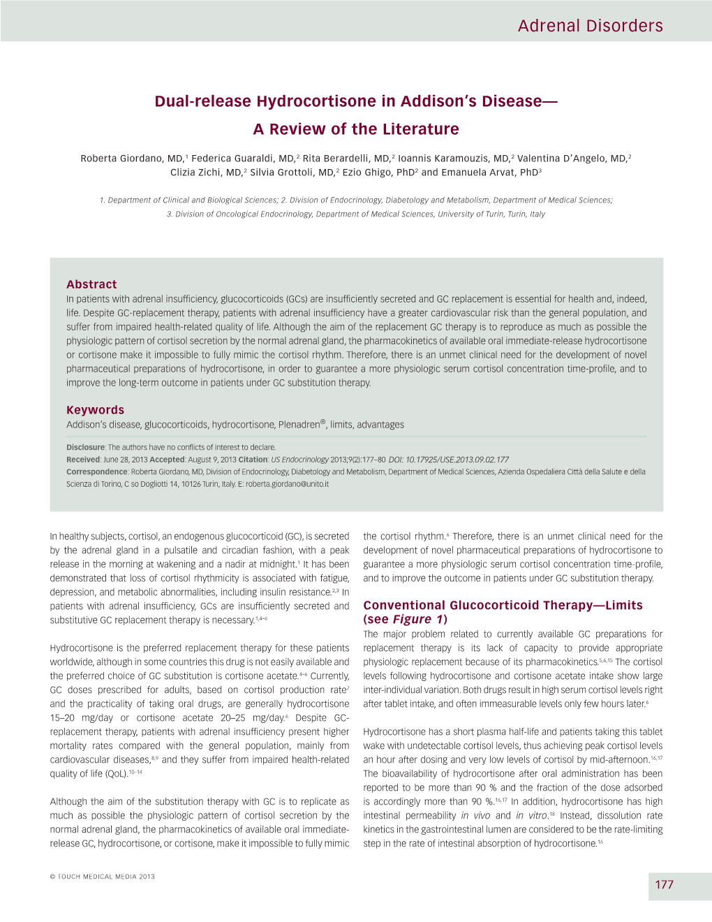 Adrenal Disorders