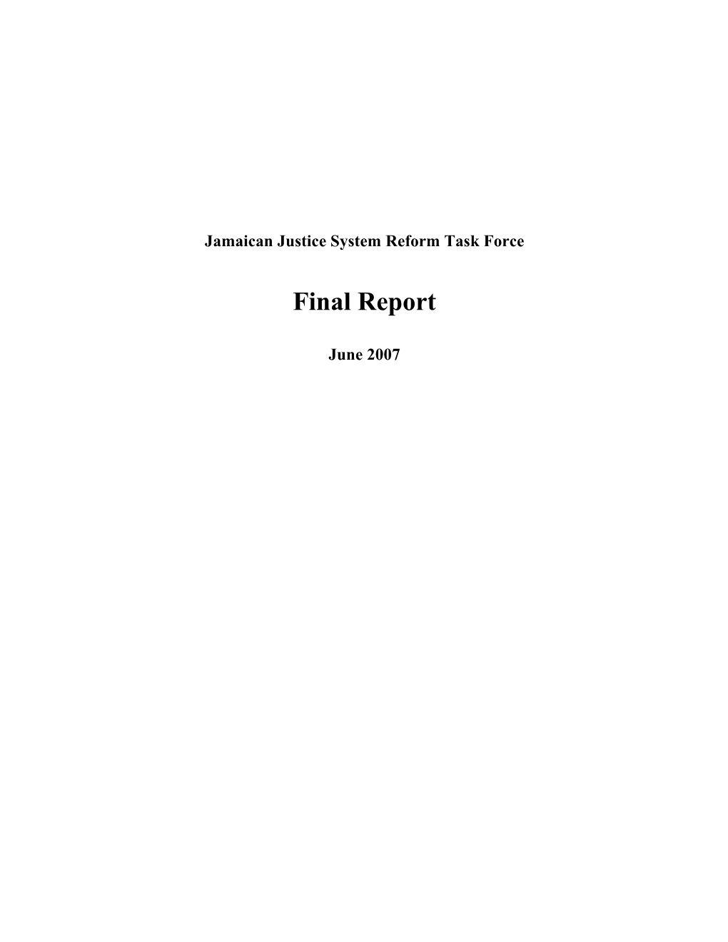 Final Report