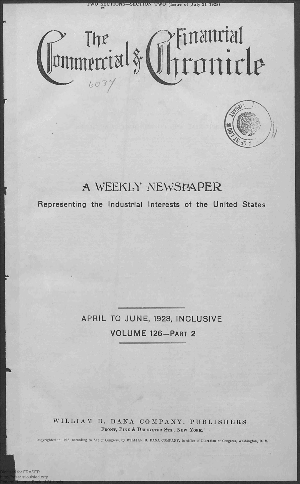 April to June, 1928, Inclusive : Index to Volume