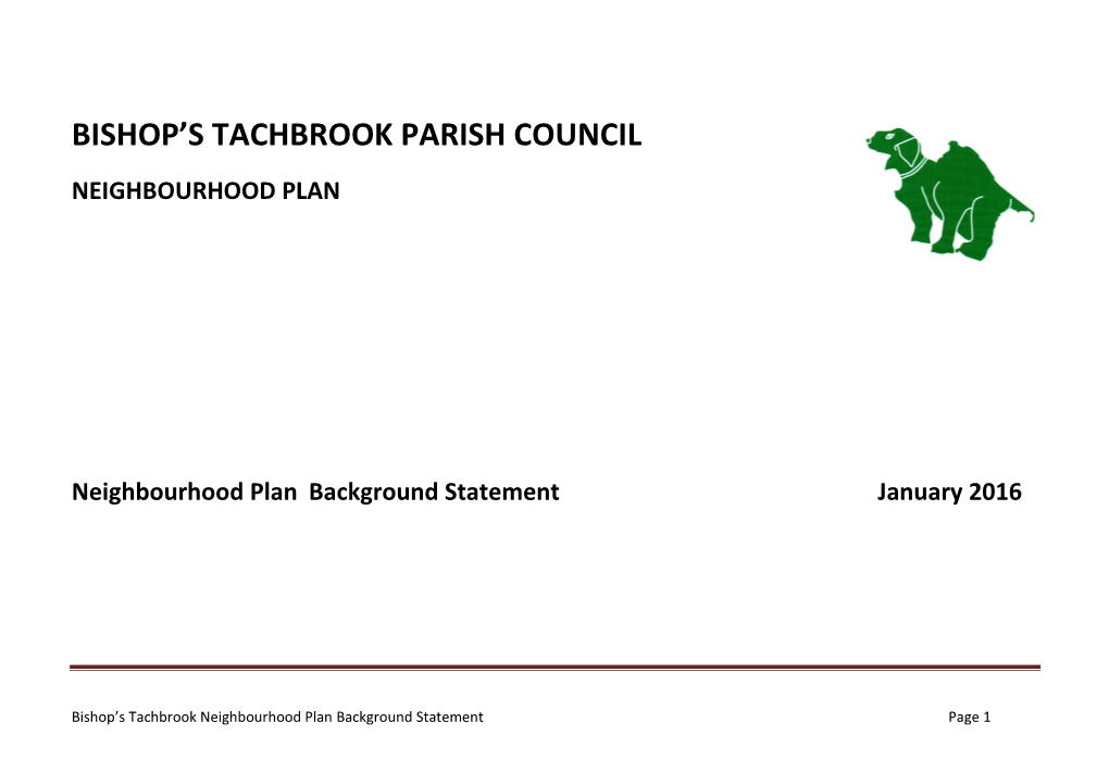 02 Neighbourhood Plan Background