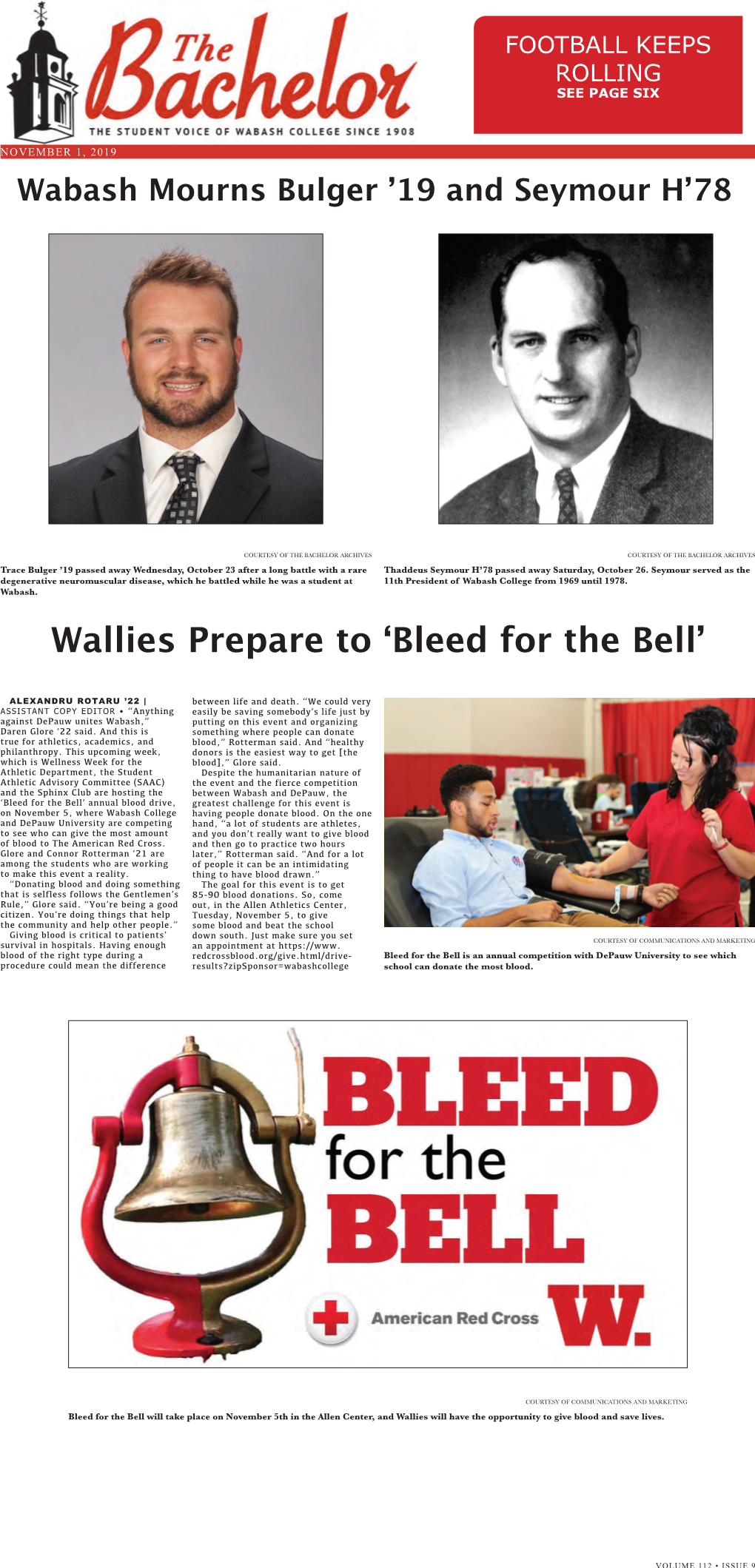 Wallies Prepare to 'Bleed for the Bell'