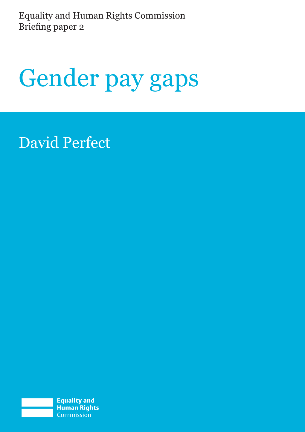 Gender Pay Gaps