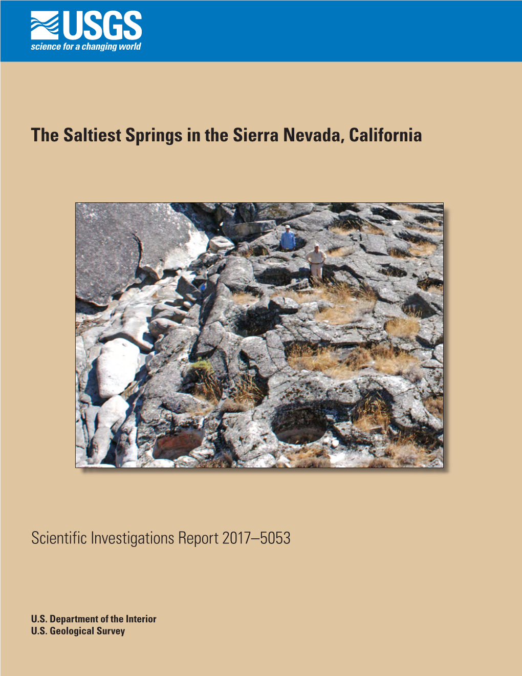 The Saltiest Springs in the Sierra Nevada, California